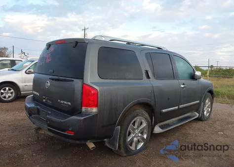 2011 Nissan Armada Platinum from USA, damaged, VIN 5N1BA0ND9BN618663